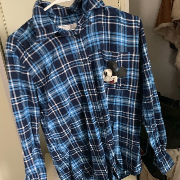 Forever 21 Tops - Mickey Mouse flannel Forever 21 Tops - Mickey Mouse flannel